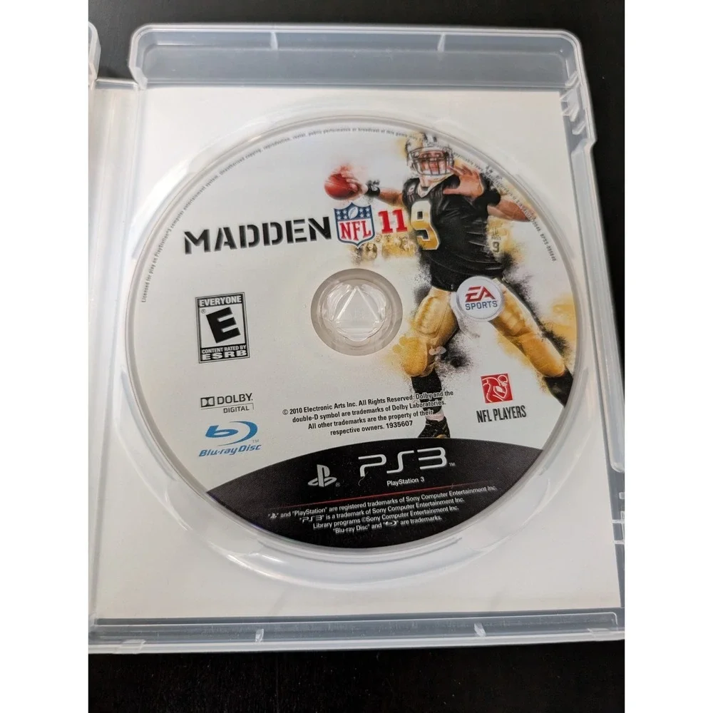 PS3 Madden NFL 11 Playstation 3 game CIB Complete w/ Manual‎